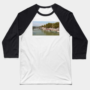 Houseboats on the Tiber Baseball T-Shirt